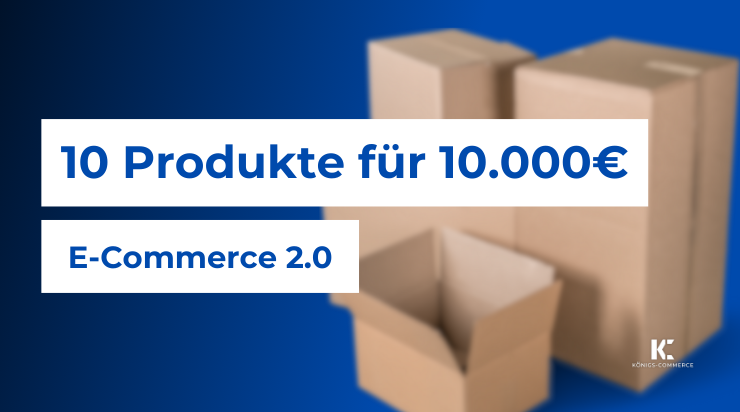 Diese 10 E-Commerce 2.0 Produkte machen über 10.000€ im Monat!